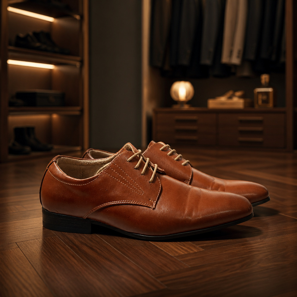 NWOB Bruno Marc Mens Shoes Oxford Size US 8.5